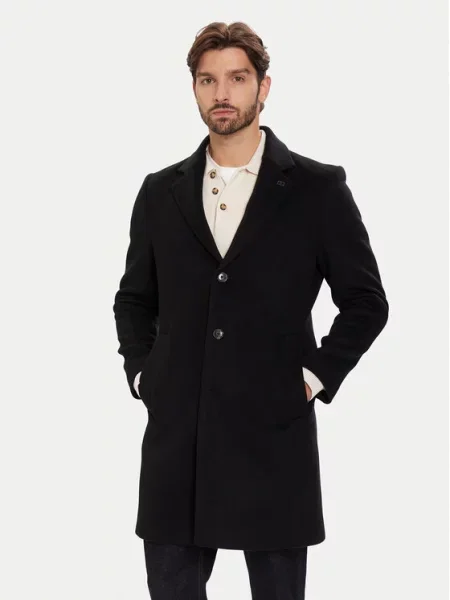 TOMMY HILFIGER Prijelazni kaput crna