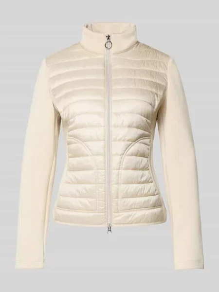Kurtka o kroju slim fit z pikowanym detalem model ‘August’ Betty Barclay beżowa
