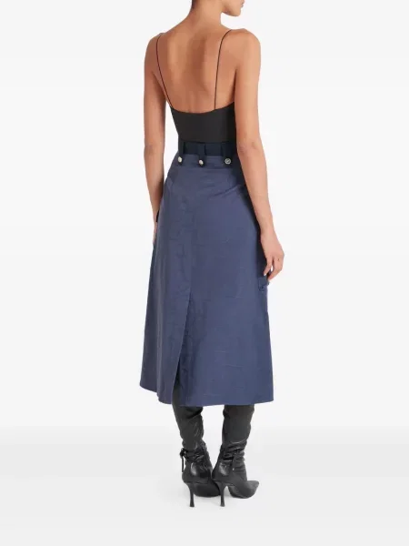 Μάξι φούστα Temperley London μπλε