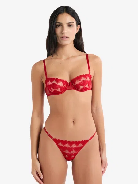 ETAM Sutien cireș roșu