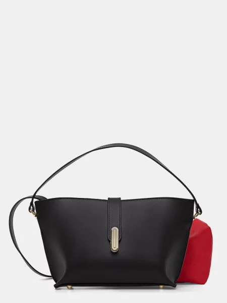 Answear.LAB geantă shopper pentru femei din piele negru