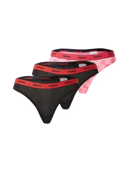 HUGO Tangice roza črna