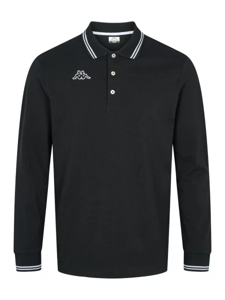 KAPPA Tricou KMLogo Maltax 5 negru alb
