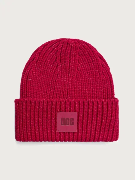 UGG căciulă de damă cu amestec de lână roz