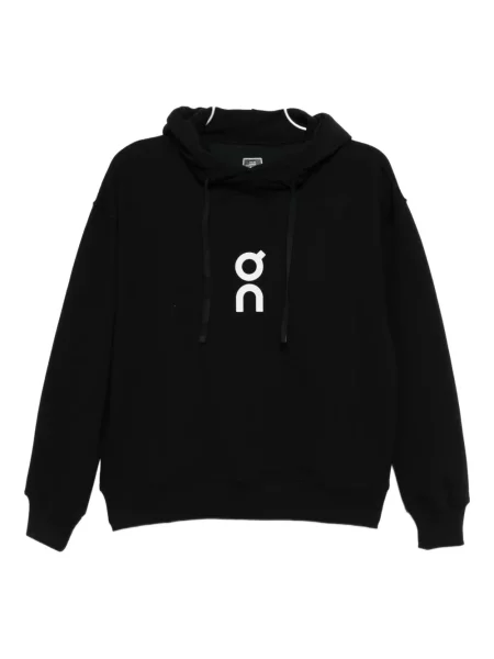Bluza z kapturem On Running czarna