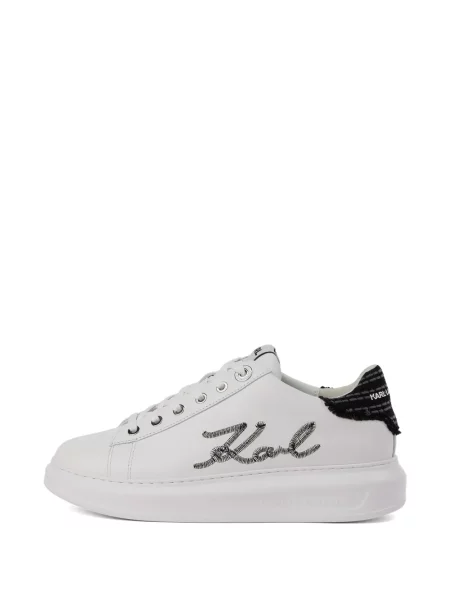 Sneakerși Karl Lagerfeld alb