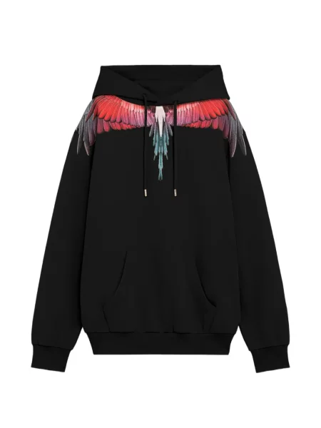 Hoodie County Of Milan με σχέδιο μαύρο