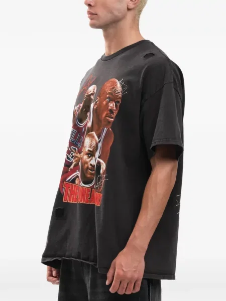 Tricou Domrebel cu imagine negru