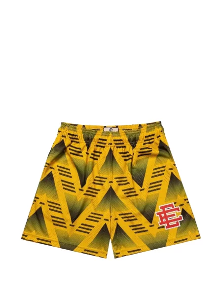 Pantaloni scurți Eric Emanuel plasă galben