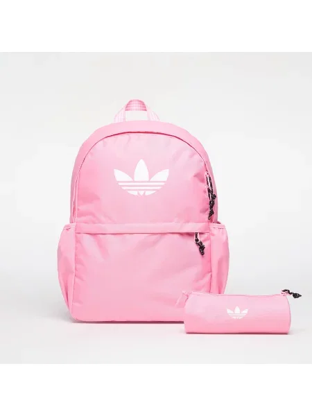 Раница adidas Originals дамска голям с принт розово
