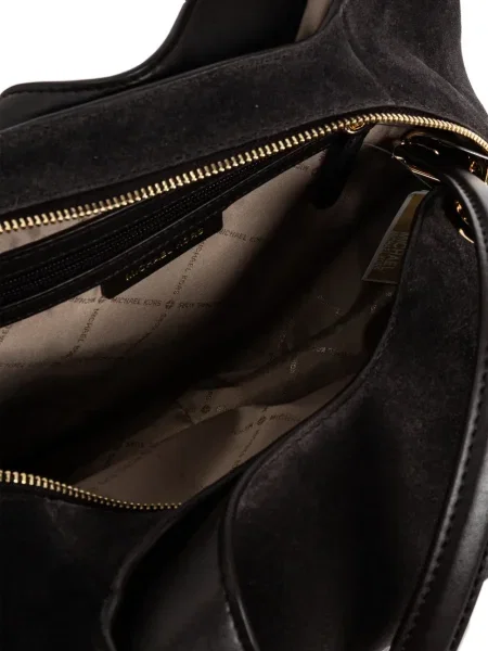 Велурени маратонки Michael Michael Kors с ресни кафяво