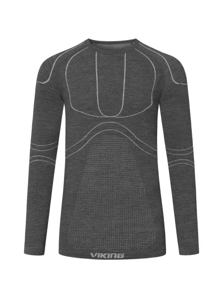 Bielizna VIKING Lan Pro Set Merino szara