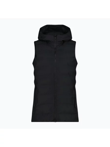 Vestă pentru femei CMP Fix Hood black negru
