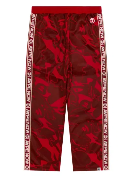 Pantaloni Aape By A Bathing Ape roșu