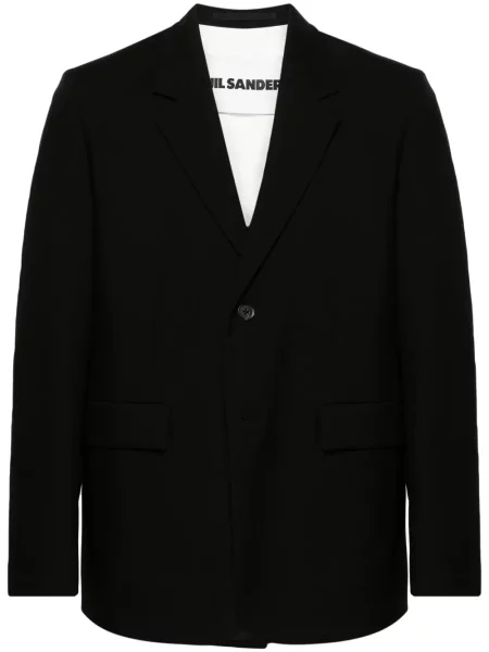 Sacou Jil Sander de lână negru