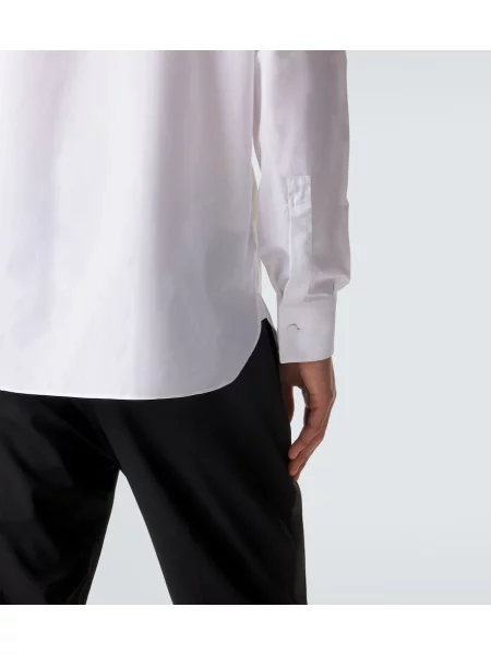 Cămașă Tom Ford din poplin alb