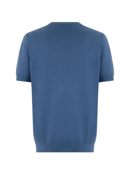 Tricou Fedeli tricotate albastru