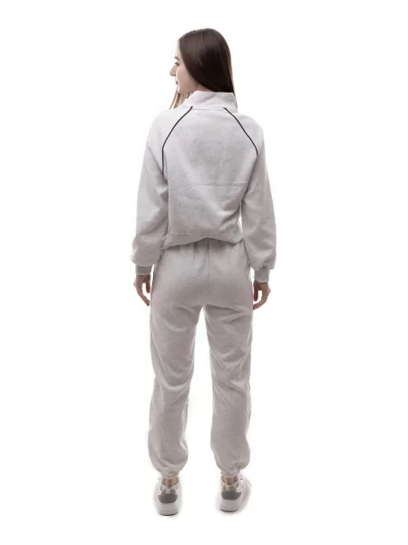 Спортивний костюм STREAM світло-сірий віскоза/поліестер сірий