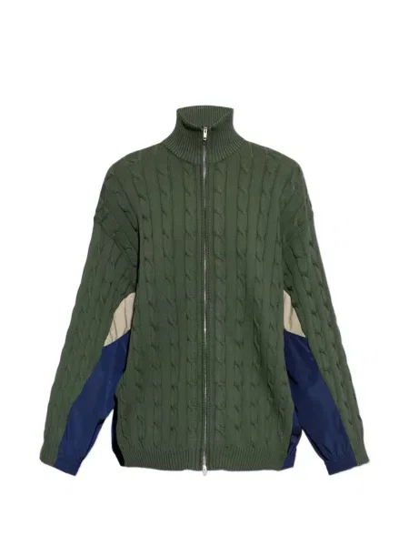 Cardigan Balenciaga verde