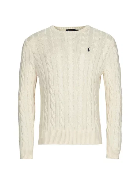 Dolgo pulover Polo Ralph Lauren z dolgimi rokavi bež