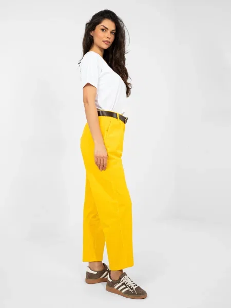 Pantaloni Italy Moda alb