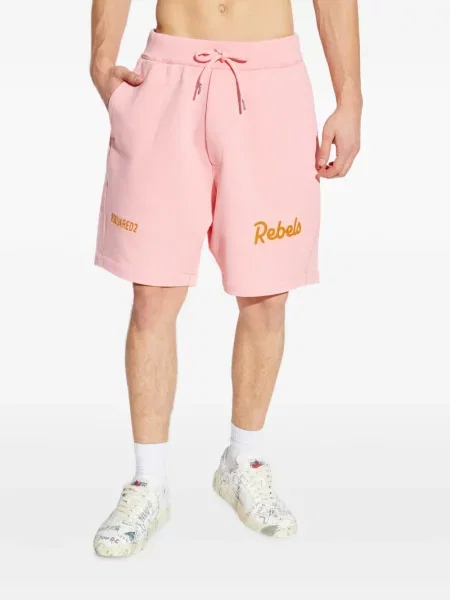 Pantaloni scurți Dsquared2 roz