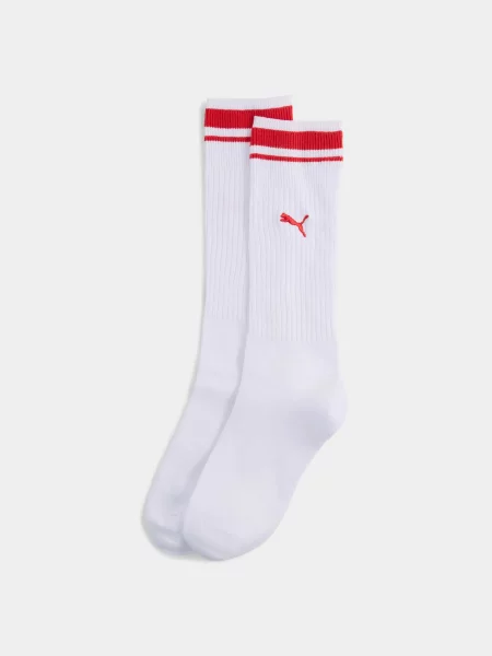 PUMA Unisex Heritage Long Cr Шкарпетки Унісекс Комбінований верх білий