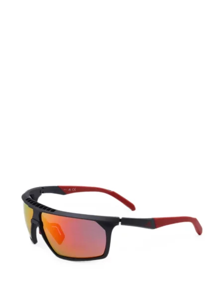 Ochelari de soare Adidas cu imprimeu geometric gri