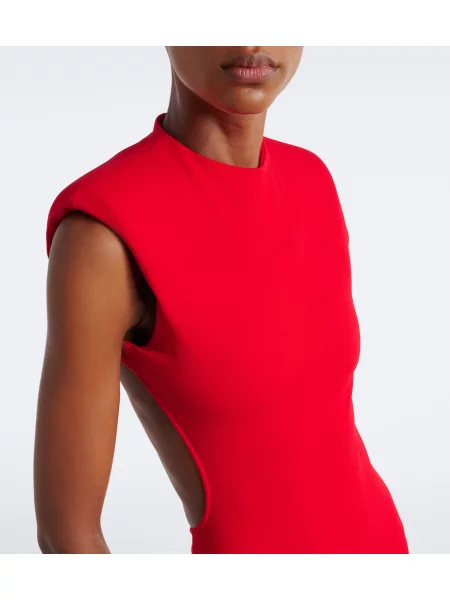 Rochie de cocktail Jacquemus roșu