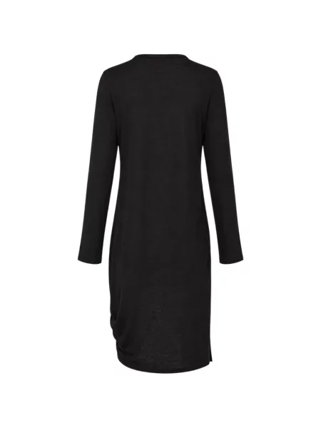 Tricou Y's drapate negru