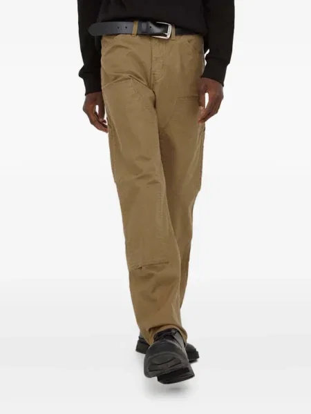 Blugi drepți Levi's® zdrențuiți negru