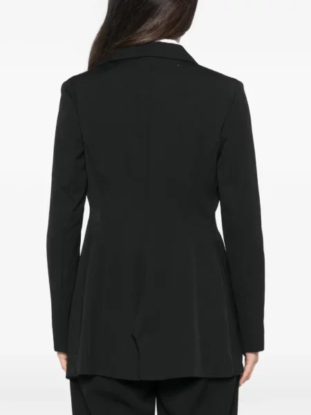 Geacă Yohji Yamamoto asimetrică negru