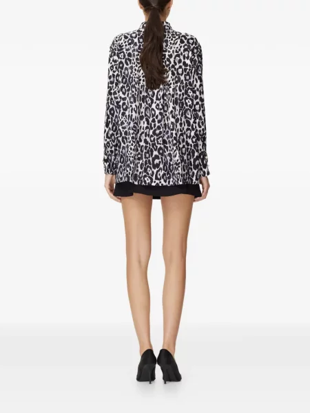 Koszula Mia Peculiar z perełkami czarna