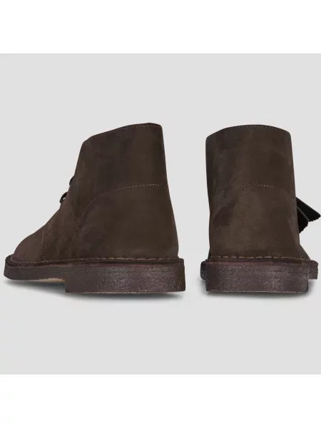 Púštne členkové topánky Clarks Originals hnedá