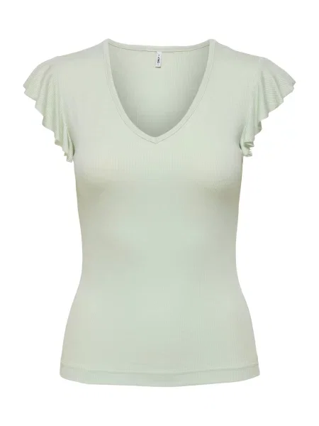 ONLY Tricou ONLBELIA mentă verde