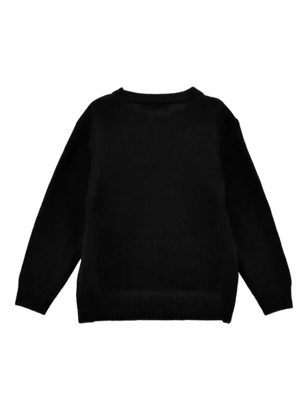 Sweter dziecięcy Monnalisa czarny