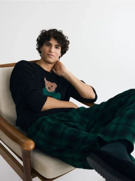 Пижама Reserved черная