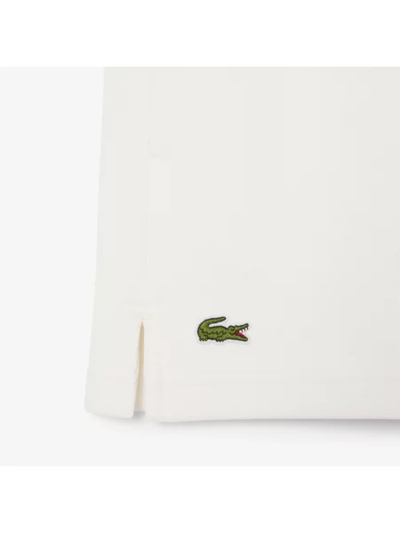 Lacoste Spodenki Dwustronne Pikowane białe