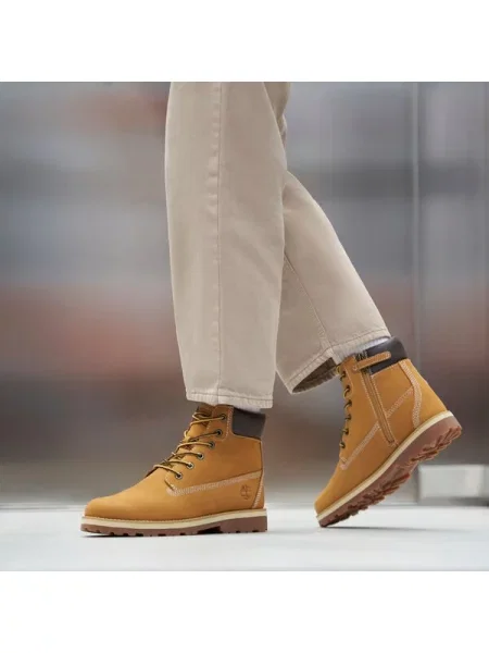 TIMBERLAND Čizme Courma karamela crna