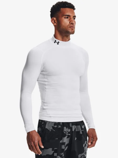 Hosszú ujjú hosszú hosszú ujjú póló Under Armour fehér