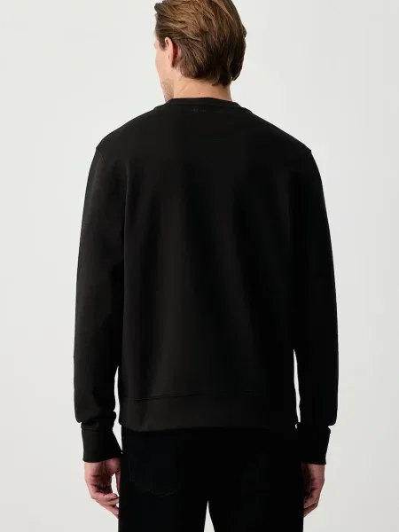 Michael Kors bluza z bawełną czarna