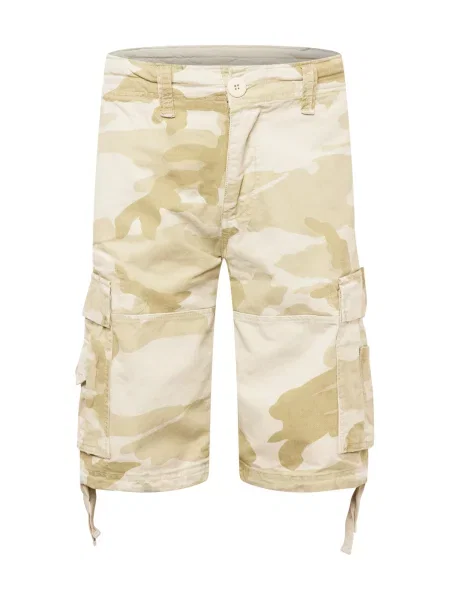 Pantaloni scurți cargo Brandit cu model camuflaj retro maro