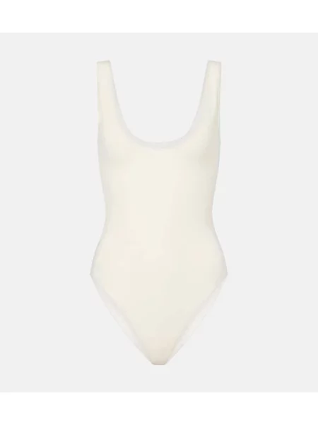 Body The Row de mătase alb