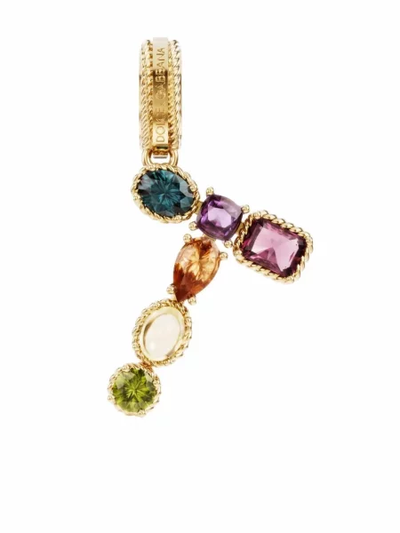 Pandantiv Dolce & Gabbana Rainbow cu strasuri galben