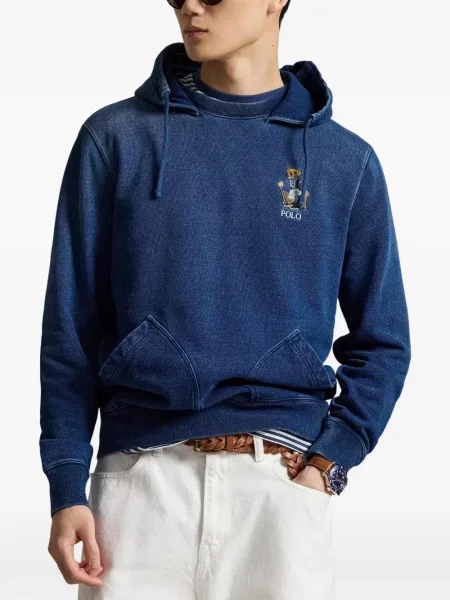 Șosete Polo Ralph Lauren cu broderie în carouri de flanelă verde