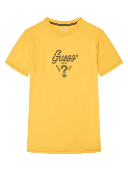 Guess T-Shirt żółty