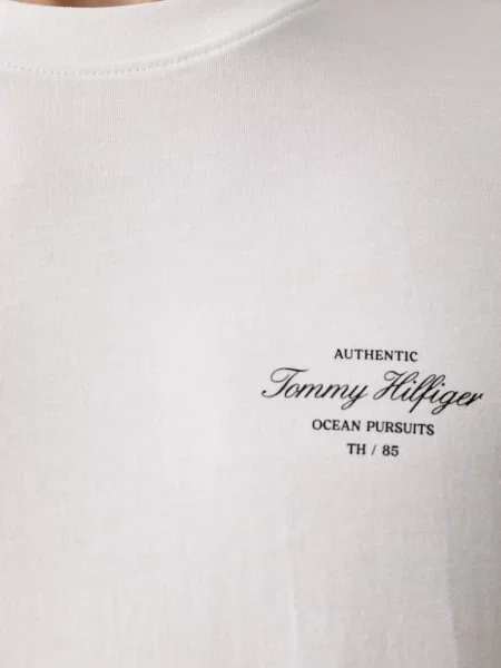 Tommy Hilfiger тениска мъжка от бяло