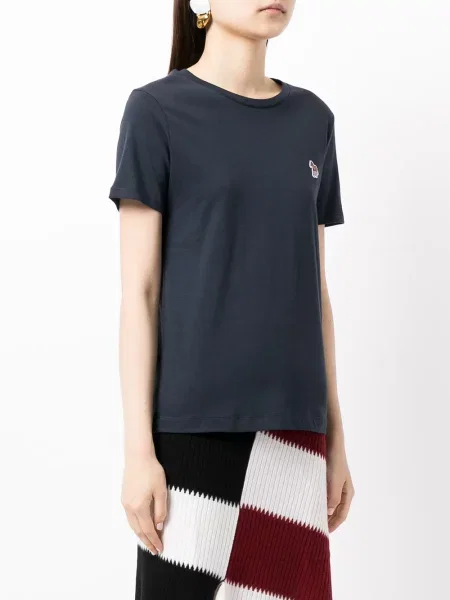 Koszulka Ps Paul Smith w zebrę niebieska