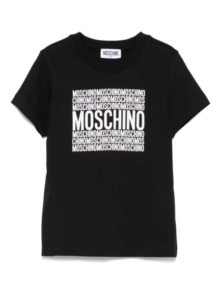 Koszulka dziecięca Moschino czarna