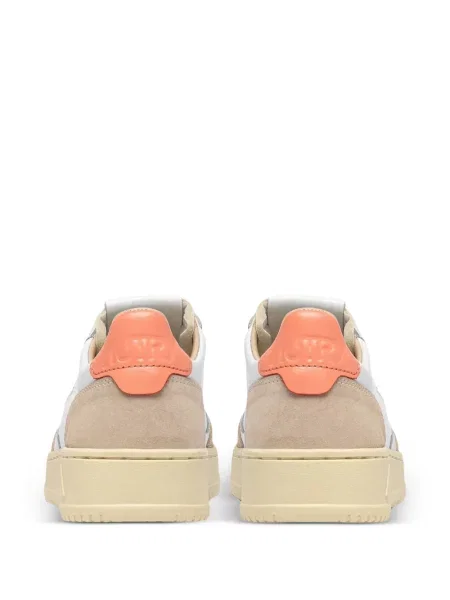 Δερμάτινα sneakers Autry με κορδόνια λευκό